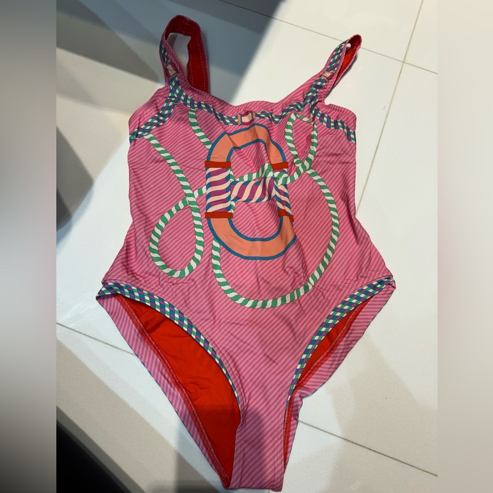 hermes swim suit one piece